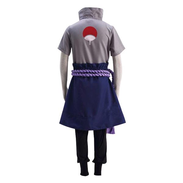 Anime Uchiha Sasuke Cosplay Costume Uniform Halloween Carnival Party Costumes