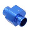 26mm Wassertemperatur Verbindungsrohr Blau Temperatur Schlauchadapter Aluminium Automobilzubehör