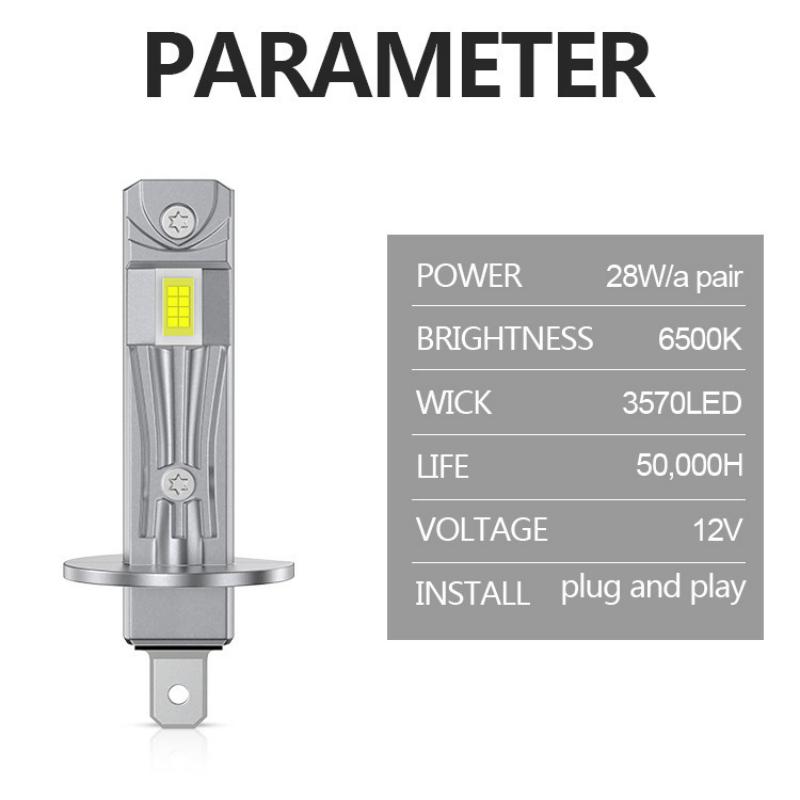 H1 LED Headlight H7 H4 H11 LED Bulb 60000LM 150W High Power Fog Lamp 6500K 12V Led Lights for Car Head Lamps Driving Running Lamp