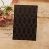 Plastic Embossing Template Grid Background Embossing Folder for Scrapbooking And Craft Enthusiasts