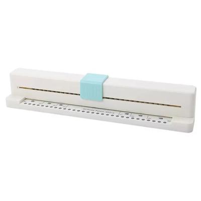 3 Sheets Paper Puncher, 30 Holes Punches, Punchersliding Hand Hold Long Reach Puncher Round 30 Holes Round Paper Punch