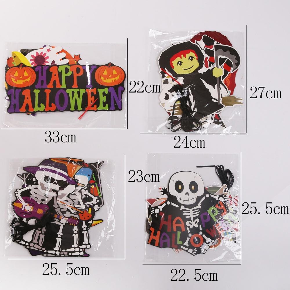 1pcs Length 300cm Halloween Decoration Banner Pumpkin Ghost Party Decoration Hanging Flag Home Decor