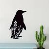 1pc Penguin Metal Wall Art Charming Metal Wall Décor for Home, Ideal for Kitchen, Bathroom, Living Room, Bedroom, and Gift Ideas