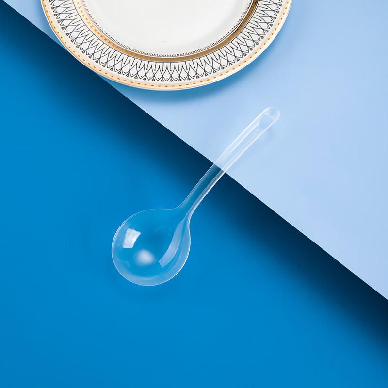 

Одноразовая пластиковая суповая ложка
