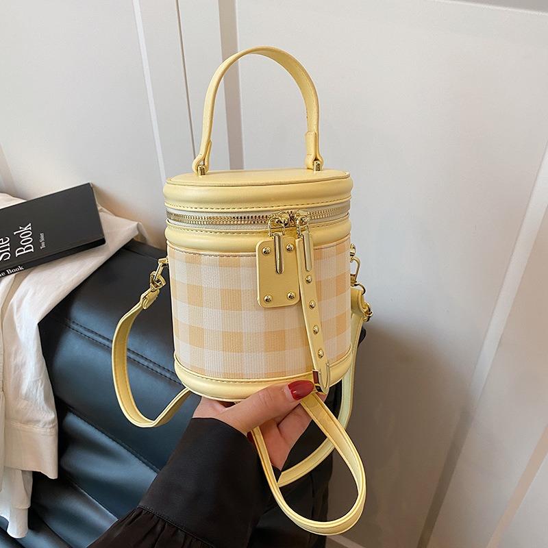 High-end small bag women's new trendy summer versatile fashion shoulder messenger bag portable bucket bag