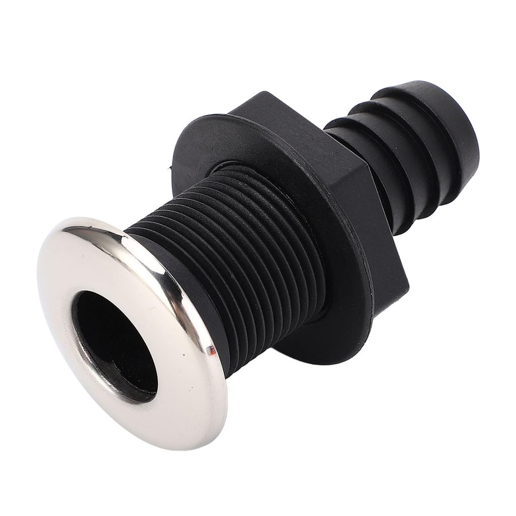 Marine Drain Plug 25mm 1in Nylon Protective Versatile Boat Drain Plug for Kayak Fishing Boat Yacht Straight Tube,