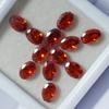 Orange Sapphire Oval Cut 9 Pcs Natural CERTIFIED Loose Gemstone 7x5 MM Lot S-43859