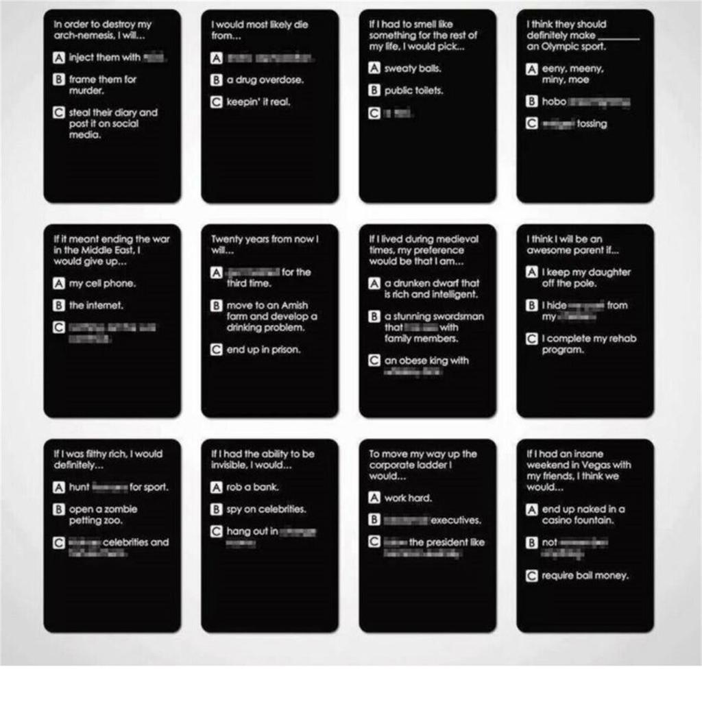 Friends Party Game - Find Out Who Your Friends Are!  Hilarious Card Game For Adults, Friends, Family, College Students, Fun Parties And Board Games