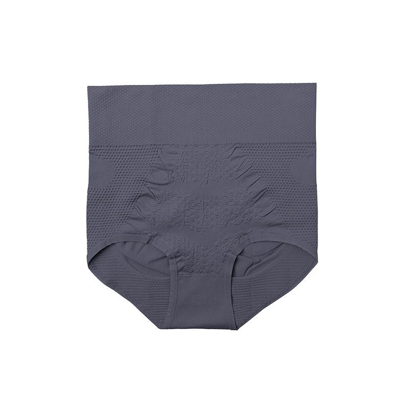 Female Spring and Autumn Beehive Protection Palace Shrink Waist Thin Body Strong Lift Hip Abdominal High Waist Triangle Briefs