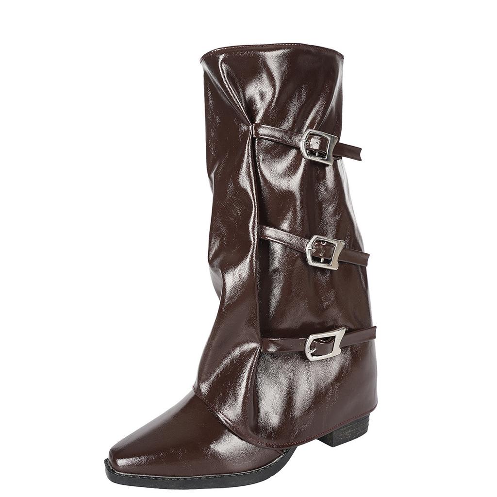 Soft Leather Boots - New Style for Autumn and Winter, Pointed Toe Shoes, Long Boots, Women's Boots