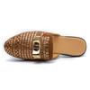 Mode Herren Pantoletten Große Größe 38-48 Sommer Hausschuhe Slipper Bequeme Schuhe Atmungsaktive Herren Loafer Indoor Slides Freizeitschuhe Zapatos