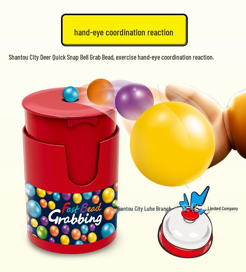 Kids' Interactive Bead Bingo Game – Enhances Hand-Eye Coordination & Cognitive Skills