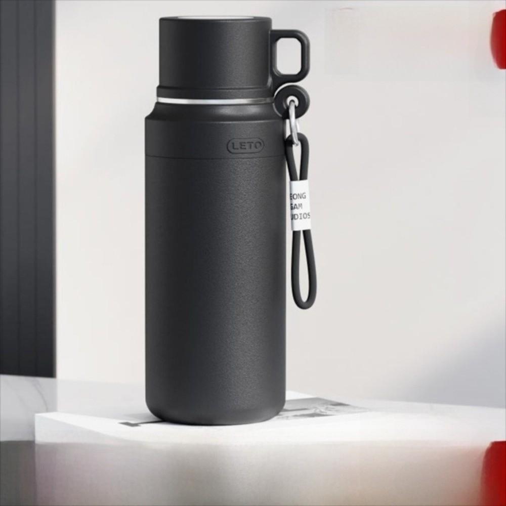 Stainless Steel Water Cups One Cover Two Use Outdoor Water Bottle New Insulated Cup