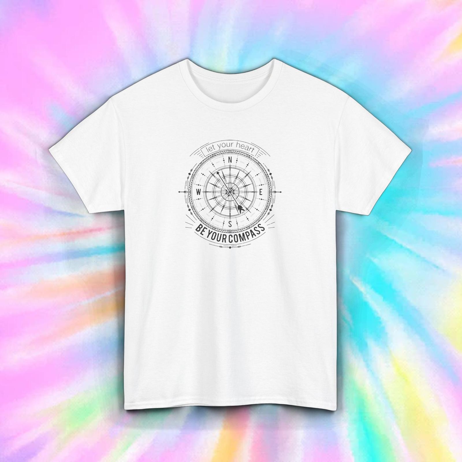Let Your Heart Be Your Compass Adventure Travel GifT Shirt Mens Womens Tees Top S-5XL S