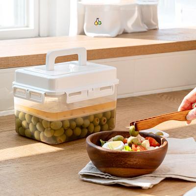 4/5L Kimchi Press Storage Container Pickle Jar For Gherkin Sauerkraut Kimchi Storage Container And Fermentation Organization