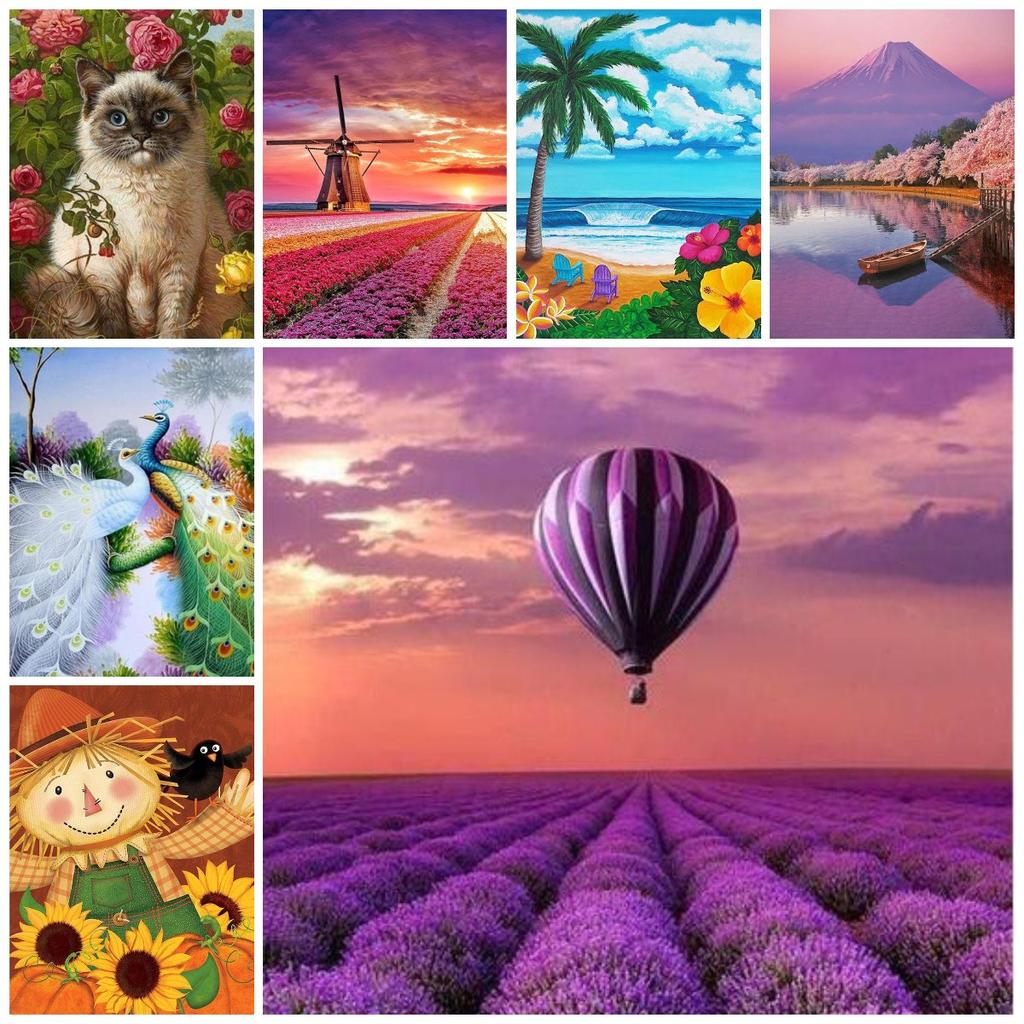 5D DIY Diamond Painting Wonderful World Art Diamond Embroidery Rhinestones Decorations for Home