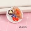 6Pcs Mini Dim Sum Platter Diy Miniature Landscape Fairy Garden Decors Accessories Doll House Ornaments