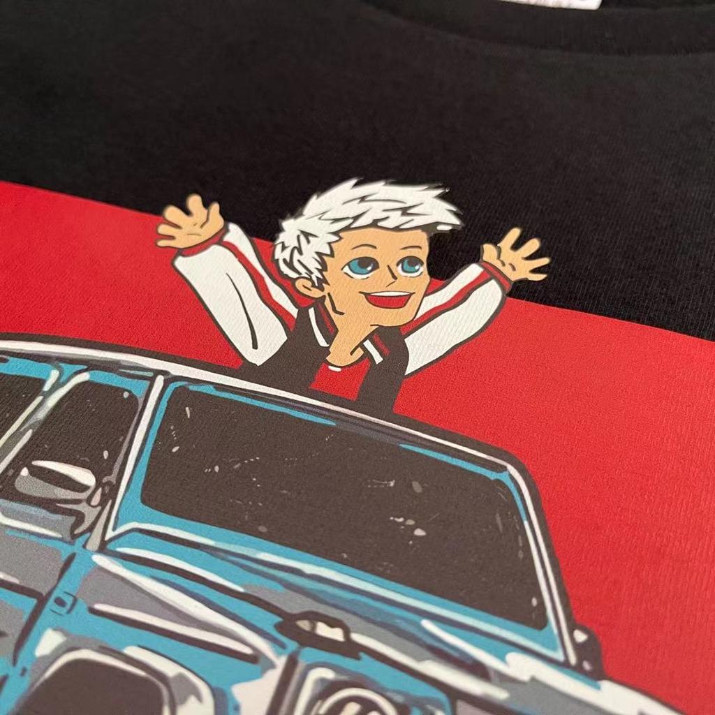 Kinder 100% Baumwolle T-Shirts Merch A4 Gelik Druck Lässig Familienbekleidung Kindermode Tops