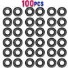 100pcs Transparent Silicone Anti-slip Eyeglass Ear Hooks Colorful Round Retainer Holder Glasses Ear Hook EyeGlasses Accessories