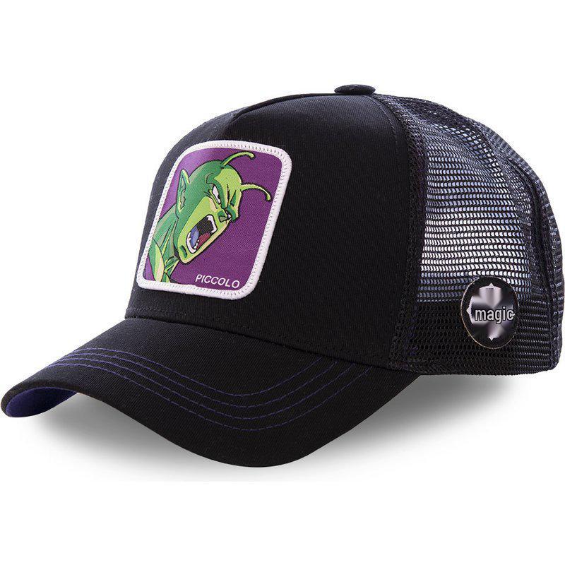 Dragon Ball Goten & Master Roshi Anime Snapback Cap - Unisex Hip Hop Trucker Hat