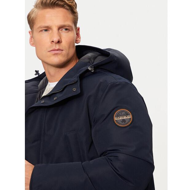 Winter Jacket Napapijri A-Cornier NP0A4IJB Navy Blue Standard Fit