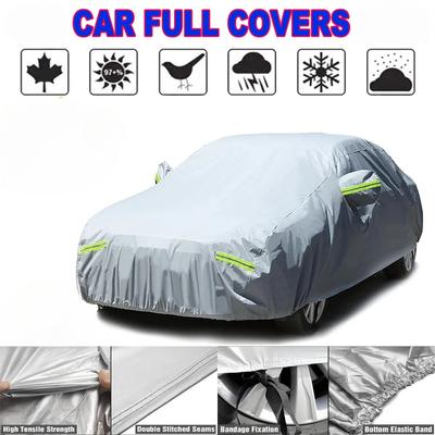 Universal Car SUV Cover UV Protection Snow CoverSunshade Waterproof Dustproof for Sedan Scratch-Resistant Sedan Suit SUV Car Tools