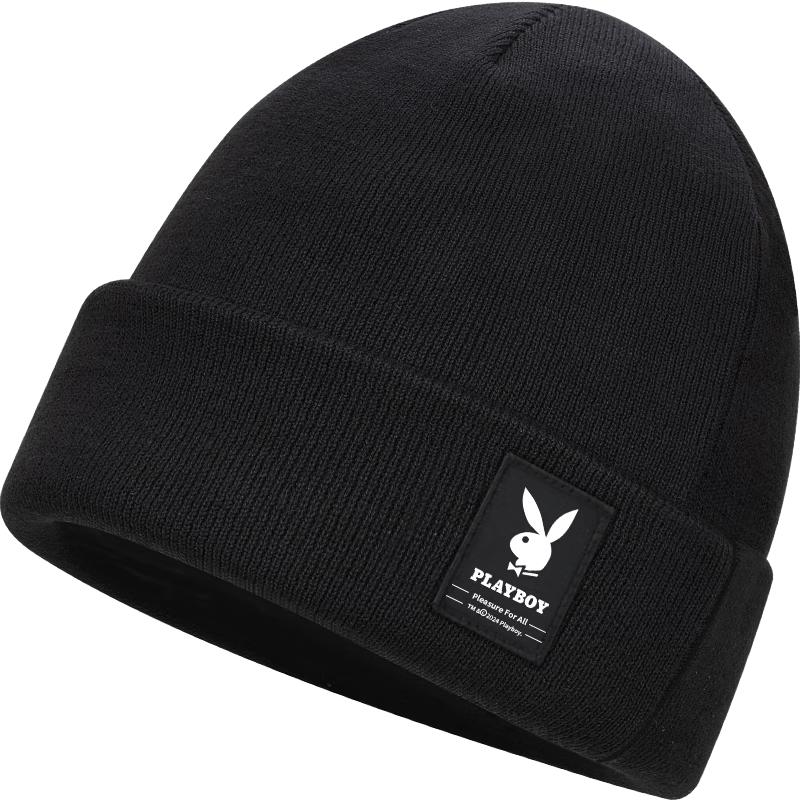 PLAYBOY Unisex Winter Knit Beanie Hat