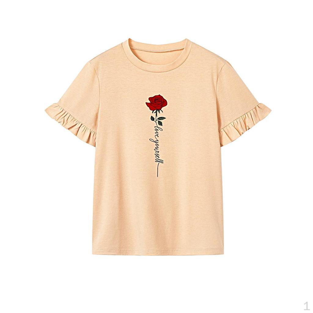 

Футболка для женщин, летняя одежда, футболка с круглым вырезом, футболка для путешествий, офиса, поездки