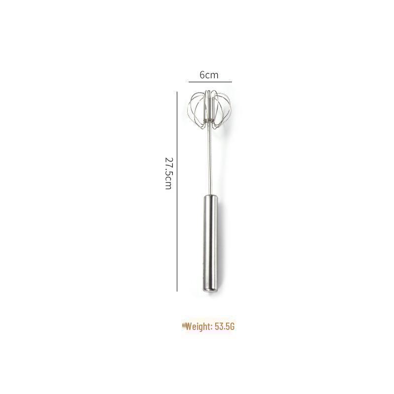 Stainless Steel Semi-Automatic Egg Beater Whisk Mixer