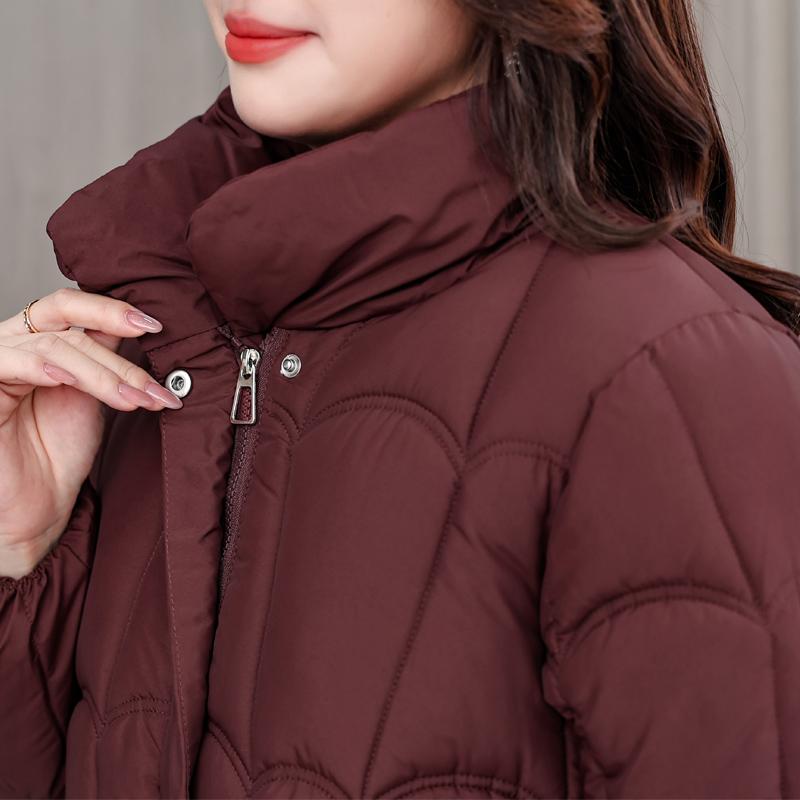 Fashion Winter Coat Female Warm Parkas Stand Collar Casual Thick Women Jackets