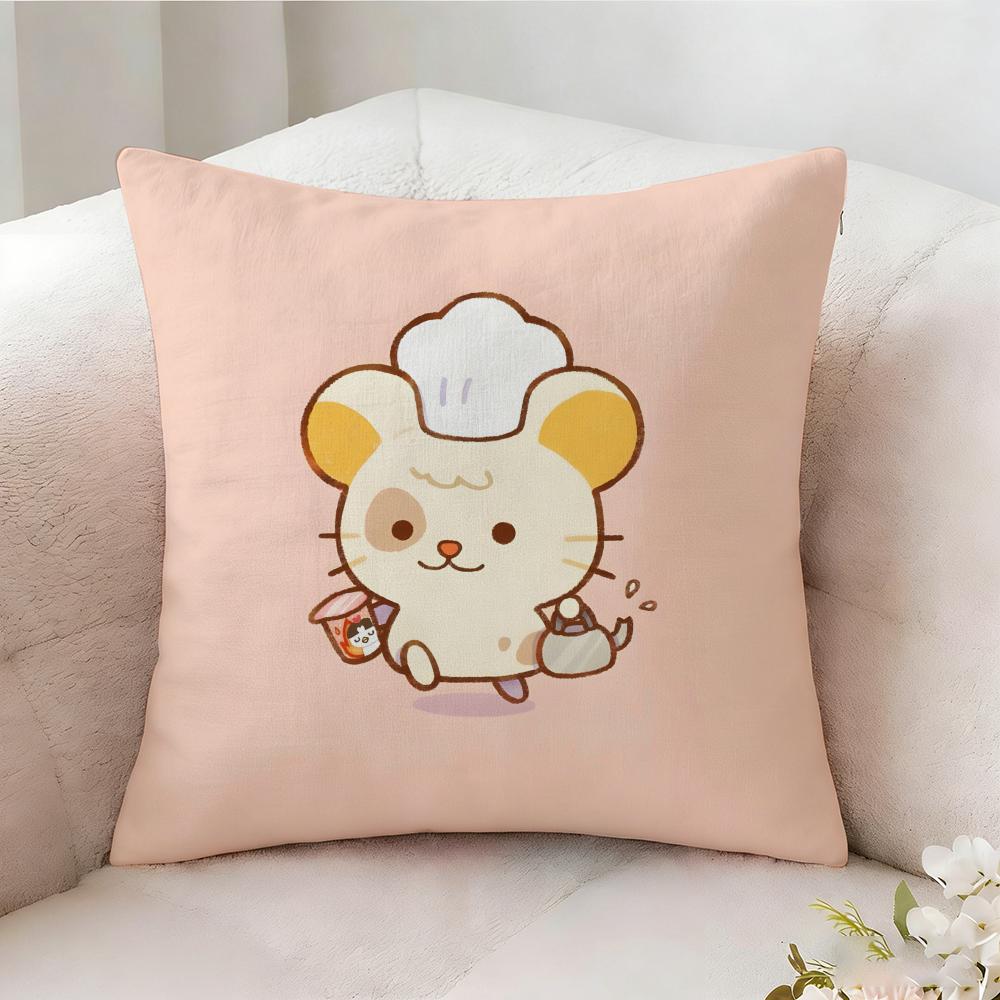 Colorful Animal Patterns Pillow Case Pillowcase Doublesided Printed Sofa Cushion Bedroom Headboard Pillow