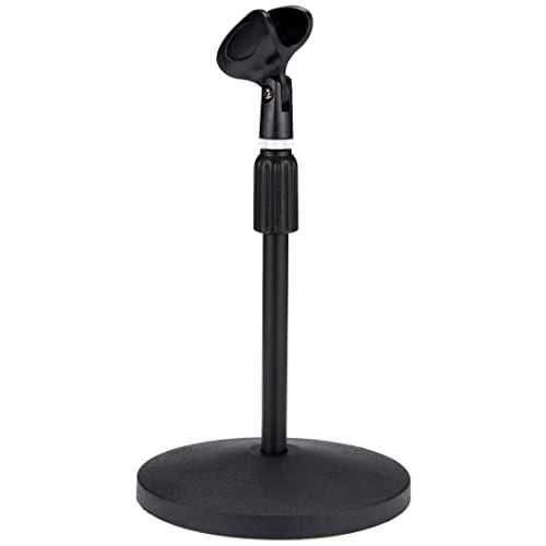 KC Desktop Microphone Stand, Black, MDS-2300/BK