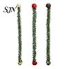 Lifelike Christmas Greenery 11.8 Inch Garland Ties for Banister Bells, Decorative Twist Ties, Reusable Indoor Party Ornament Wall Artificial