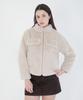 Colorz New York Crop Fur Jacket