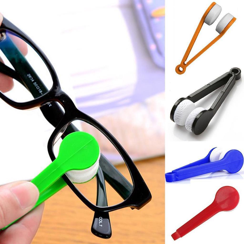 Buy Microfiber Cleaner Brush Wiper Glasses Eyeglass Sunglasses Lens
