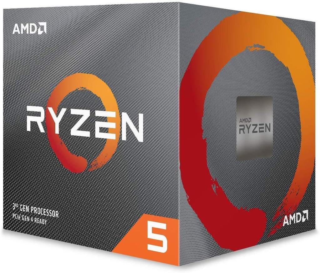 AMD Ryzen 5 3600X mit Wraith Spire-Kühler 6 Kerne 12 Threads 35 MB 95 W autorisierter Distributor 3,8 GHz / [Inlandsprodukt] 100-100000022BOX