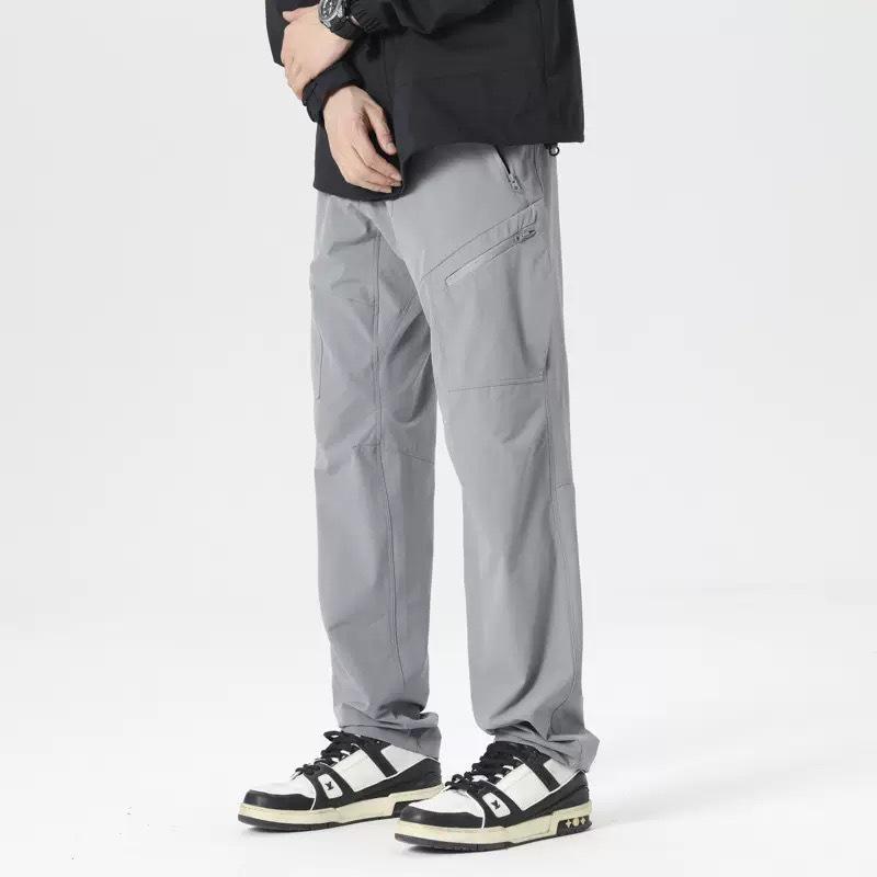 Pantalons imperméables légers à séchage rapide pour hommes, pour l'extérieur, l'alpinisme et les voyages (Printemps automne)