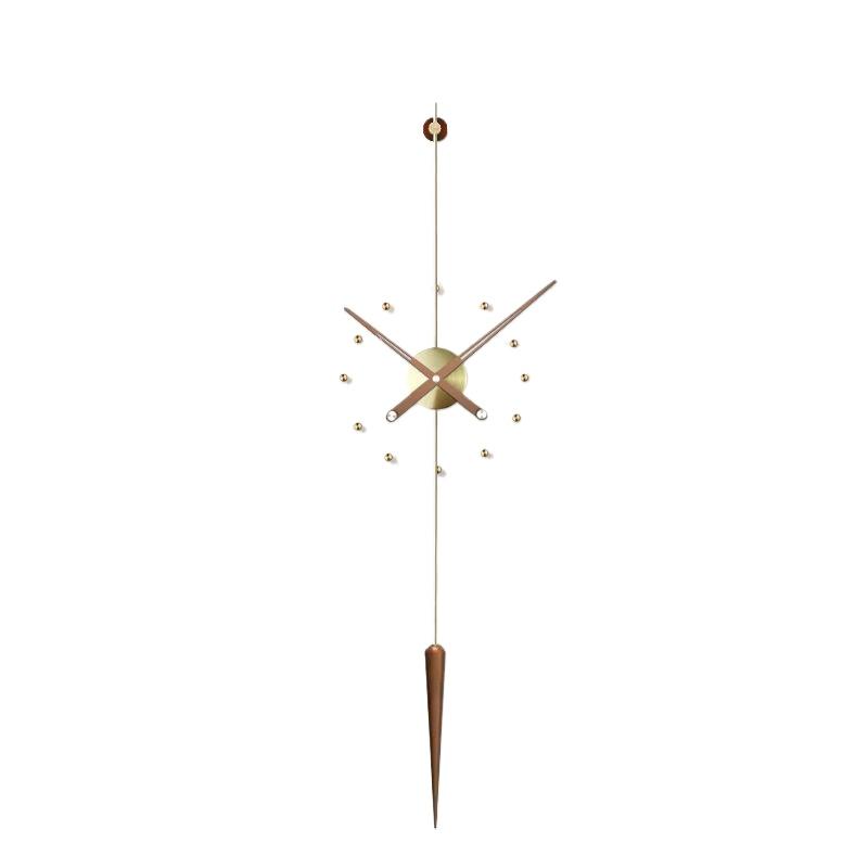 Luxury Silent Wall Clock Modern Living Room Wall Watch Simple Bedroom Silence Pendulum Clock Home Art Decoration Accessories