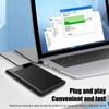 2,5-calowa obudowa na dysk twardy USB 3.1/2.0 Type C, obudowa na dysk SSD SATA, obudowa na zewnętrzny dysk twardy SSD lub HDD do notebooka