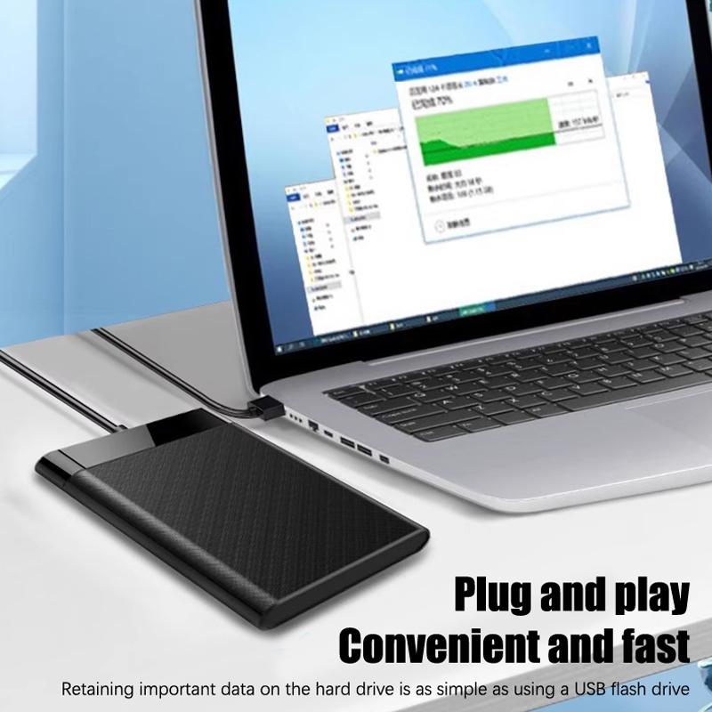 2,5-calowa obudowa na dysk twardy USB 3.1/2.0 Type C, obudowa na dysk SSD SATA, obudowa na zewnętrzny dysk twardy SSD lub HDD do notebooka