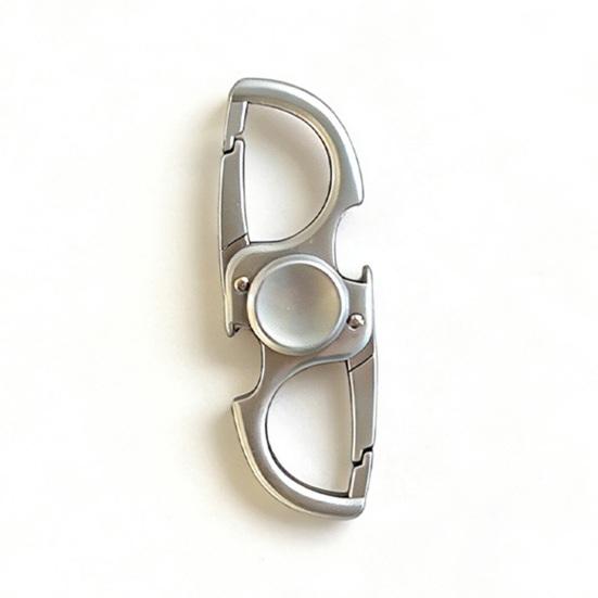Breloczek ze stopu cynku Fidget Spinner Wytrzymały Gadżet EDC Otwieracz do butelek Wielofunkcyjne narzędzie 3 w 1