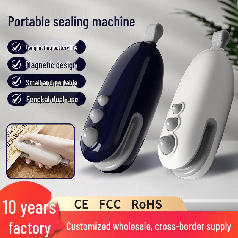 Mini Hand-Press Snack Sealer for Plastic Bags