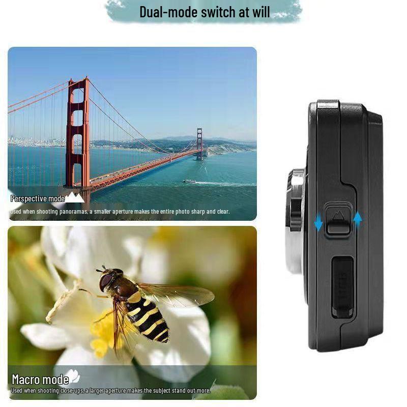 

4K Pocket Digital Camera: Mini HD High-Pixel CCD for Students and Parties