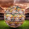 One Piece Print Size 5 Soccer Ball, Standard Match Football for Sports Game and Team Practice, Ideal Gift for Soccer Fans