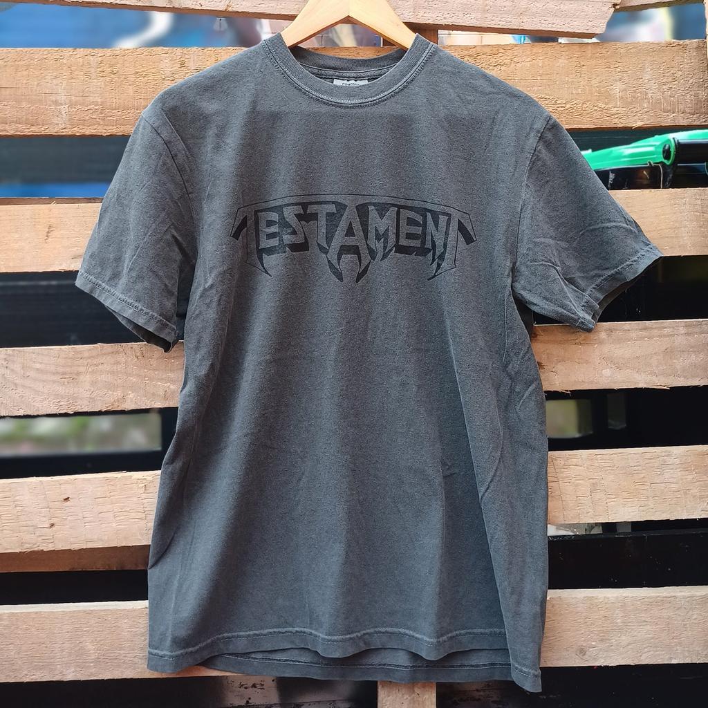 Hot Limited 2026 Testament Band Printed Music Cotton T-shirt Summer Casual Top Short Sleeve Classic Male Tee Unisex