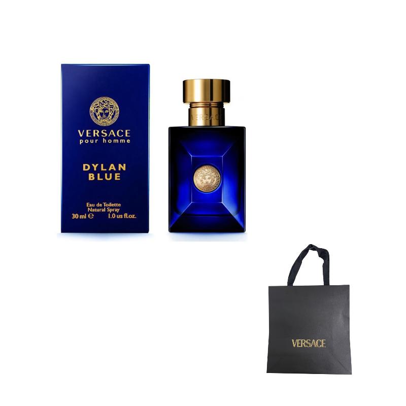 VERSACE Dylon Men s Perfumes Fougere Eau De Toilette 30ml/50ml/100ml/200ml 30ml|Versace Black Shopping Bag