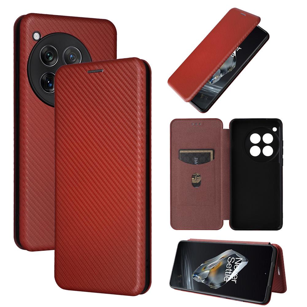 OnePlus Series Carbon Fiber Drop-Proof Business Phone Case with Card Slot