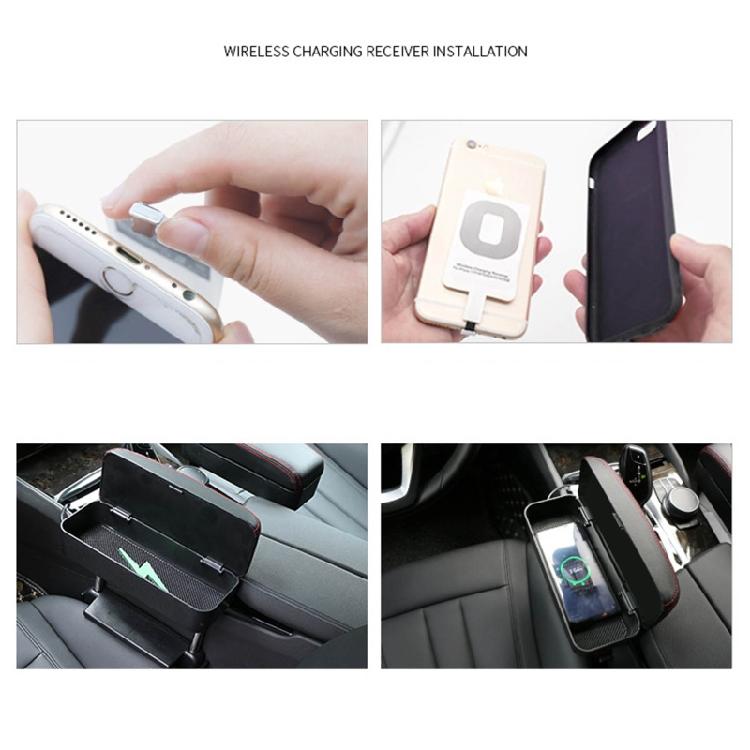 PU Leather Car Armrest Pad Cover Mat Auto for Seat Armrests Box Pads Protector M