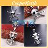 One Piece Fan Collection Roronoa Zoro Skull Necklace With Black Rope Chain