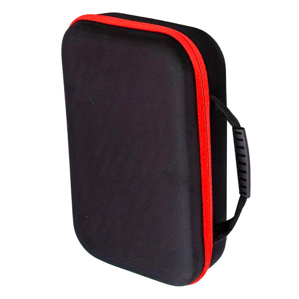 Electric Drill Storage Bag Small Cordless Electric Scissors   Cutting Tool Fabric Cutter Holder with Accessories   Red Side